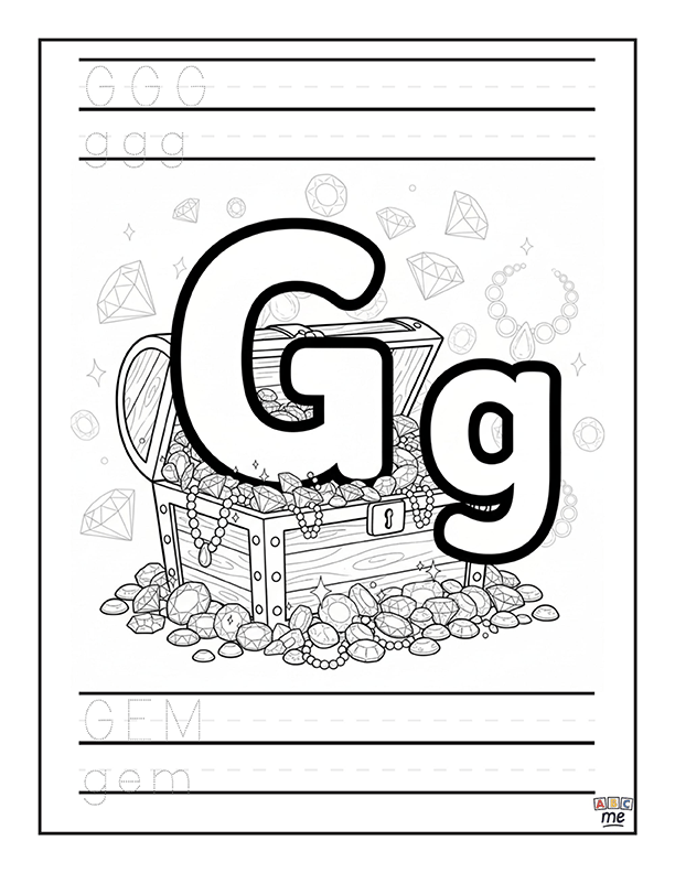 custom_ABC_coloring_Book_fullsized_fantasy_letter_g