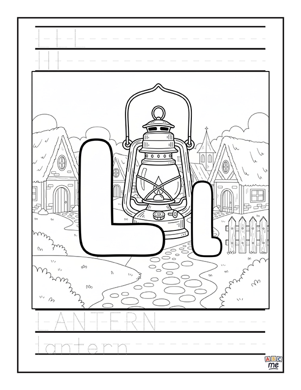 custom_ABC_coloring_Book_fullsized_fantasy_letter_l