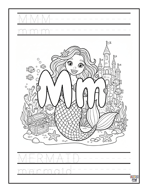 custom_ABC_coloring_Book_fullsized_fantasy_letter_m