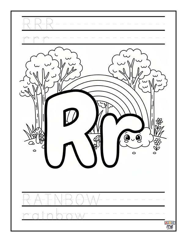 custom_ABC_coloring_Book_fullsized_fantasy_letter_r