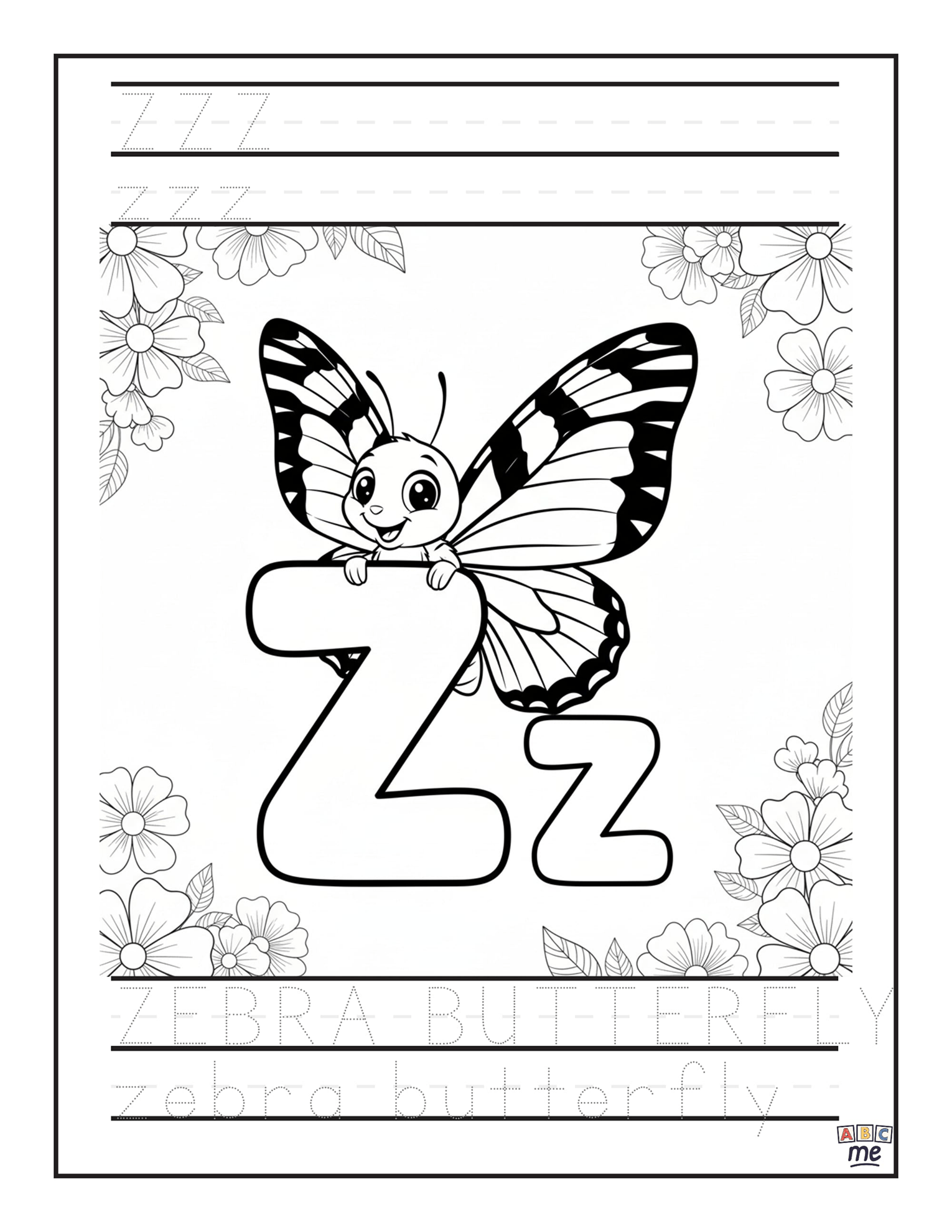 custom_ABC_coloring_Book_insects_letters_only_26