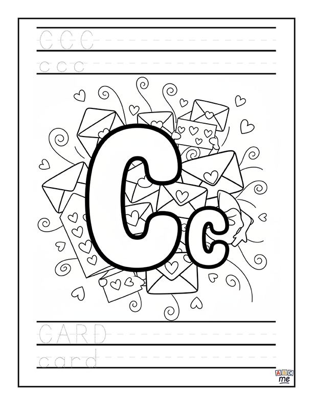 custom_ABC_coloring_Book_fullsized_valentines_letter_c