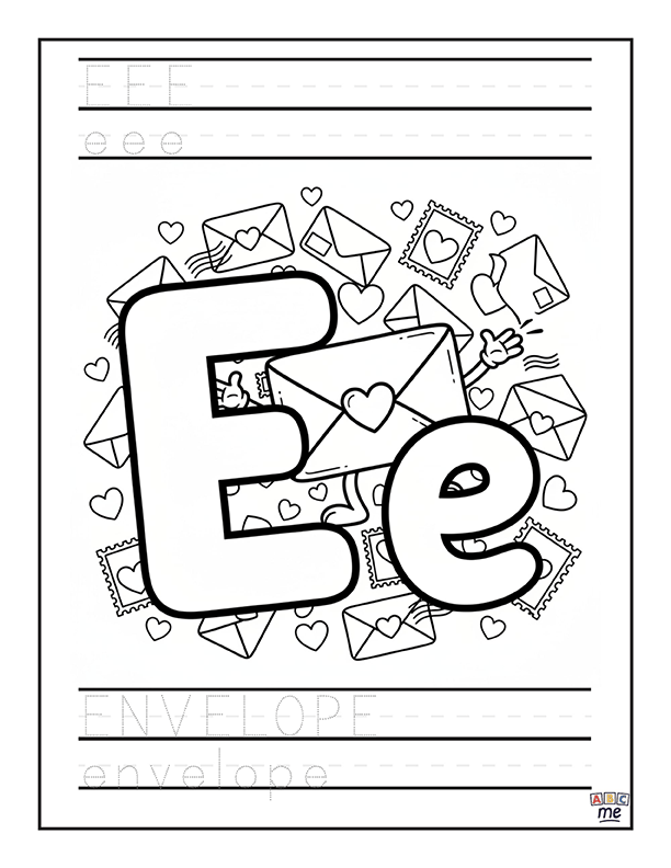 custom_ABC_coloring_Book_fullsized_valentines_letter_e