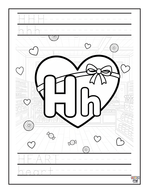 custom_ABC_coloring_Book_fullsized_valentines_letter_h