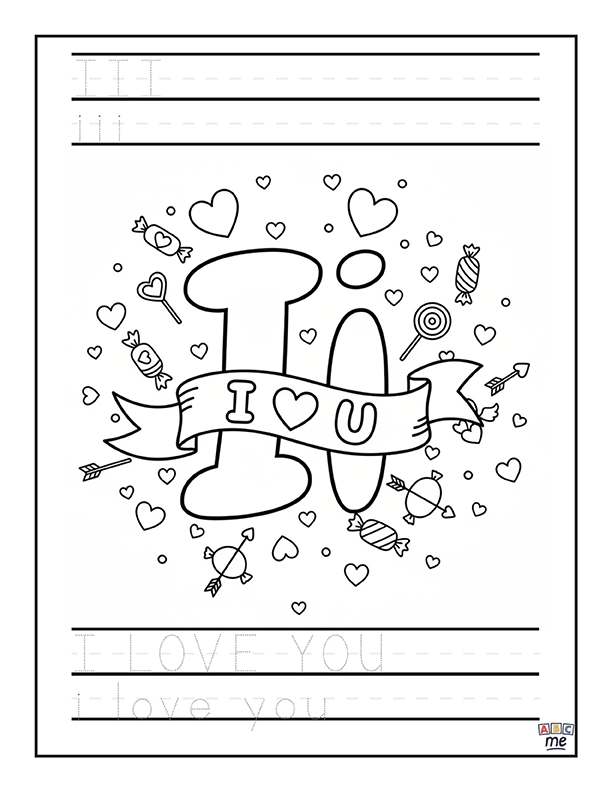 custom_ABC_coloring_Book_fullsized_valentines_letter_i