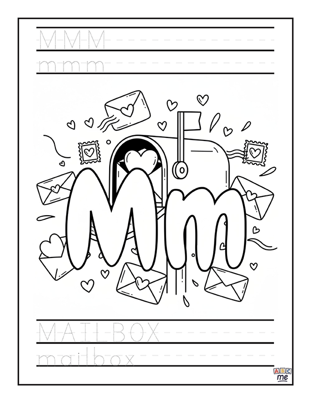 custom_ABC_coloring_Book_fullsized_valentines_letter_m