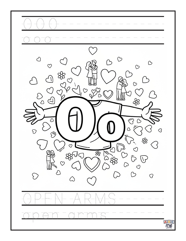 custom_ABC_coloring_Book_fullsized_valentines_letter_o