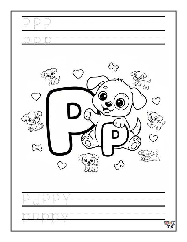custom_ABC_coloring_Book_fullsized_valentines_letter_p