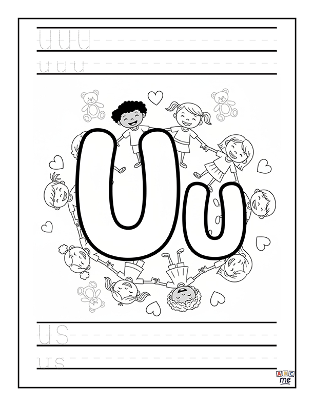 custom_ABC_coloring_Book_fullsized_valentines_letter_u