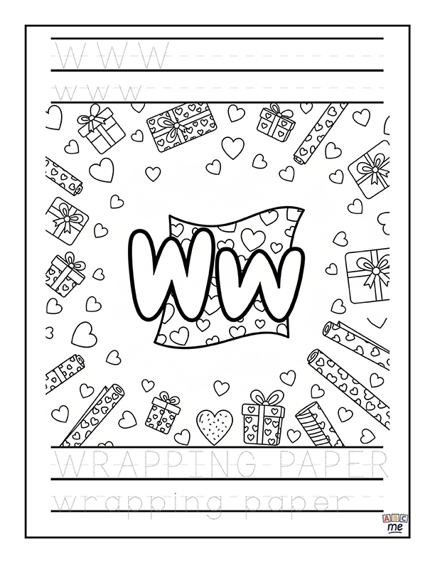 custom_ABC_coloring_Book_fullsized_valentines_letter_w